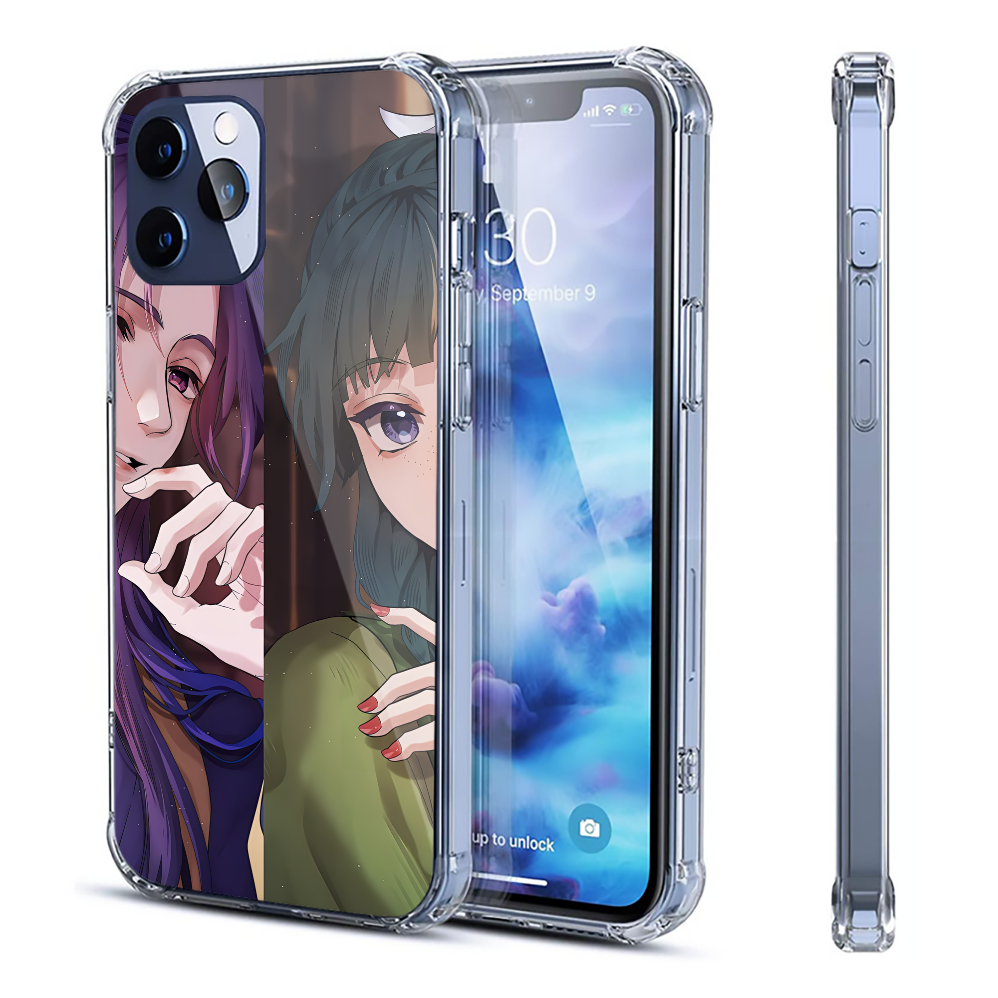 （画像用） 薬屋のひとりごと The Apothecary Diaries 【iPhone 12シリーズ対応】透明スマホケース（クリアソフトケース）